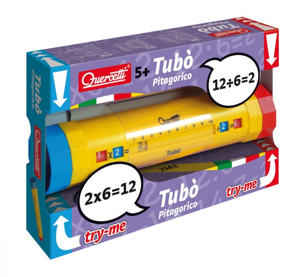 Quercetti Tube for science multiplication tables