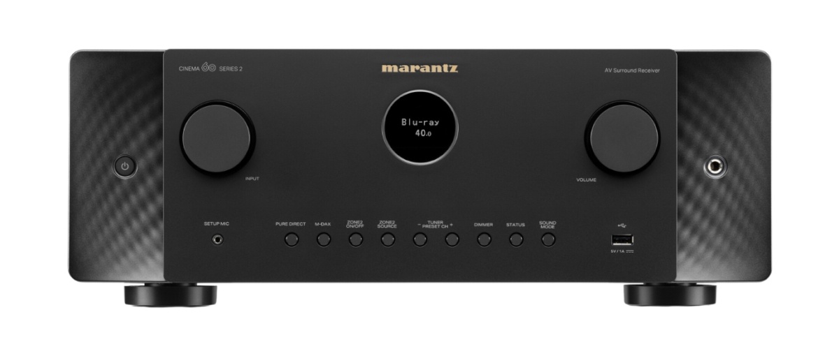 Marantz AV ressiiver Cinema 60DAB Series 2, 7.2 kanalit, must
