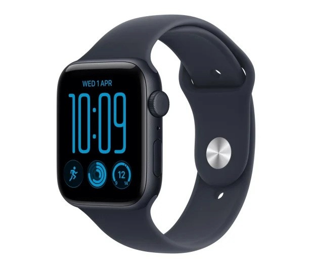Apple nutikell Watch SE 3 GPS + Cellular, 40mm Midnight Aluminium Case, Navy Sport Band - S/M
