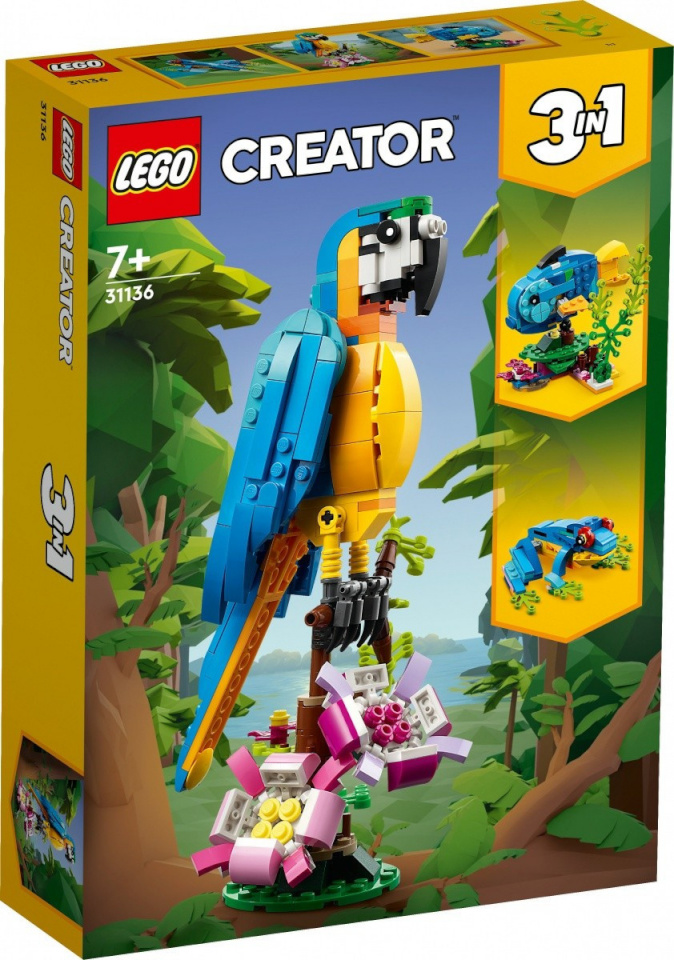 LEGO klotsid Creator 31136 Exotic Parrot