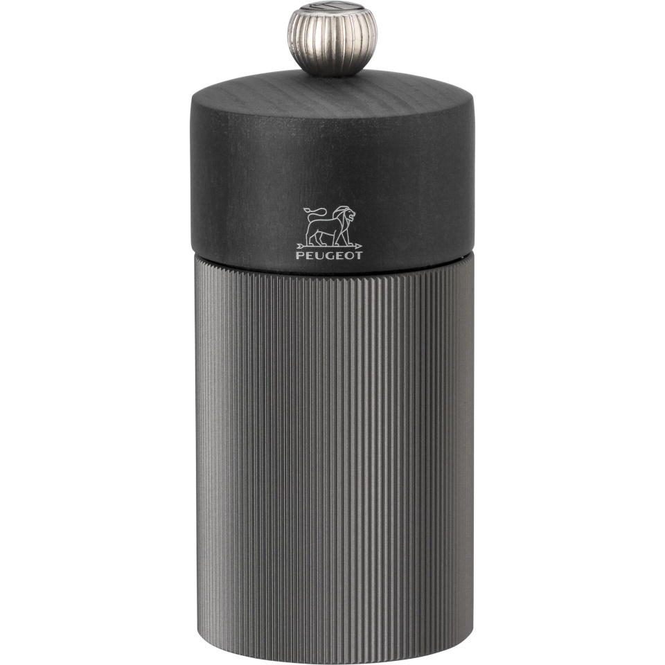 Peugeot pipraveski Line Wood/Aluminium, 12 cm, must