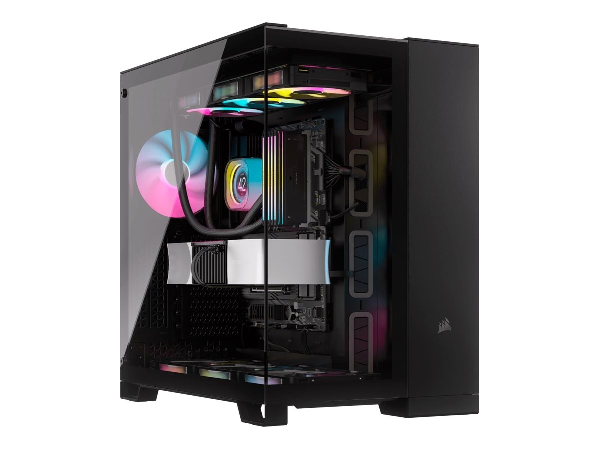 Corsair korpus Midi 6500X (Tempered Glass) must/Obsidian Alu