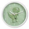 Hama seinakell Children's Wall Clock Dino, roheline/valge