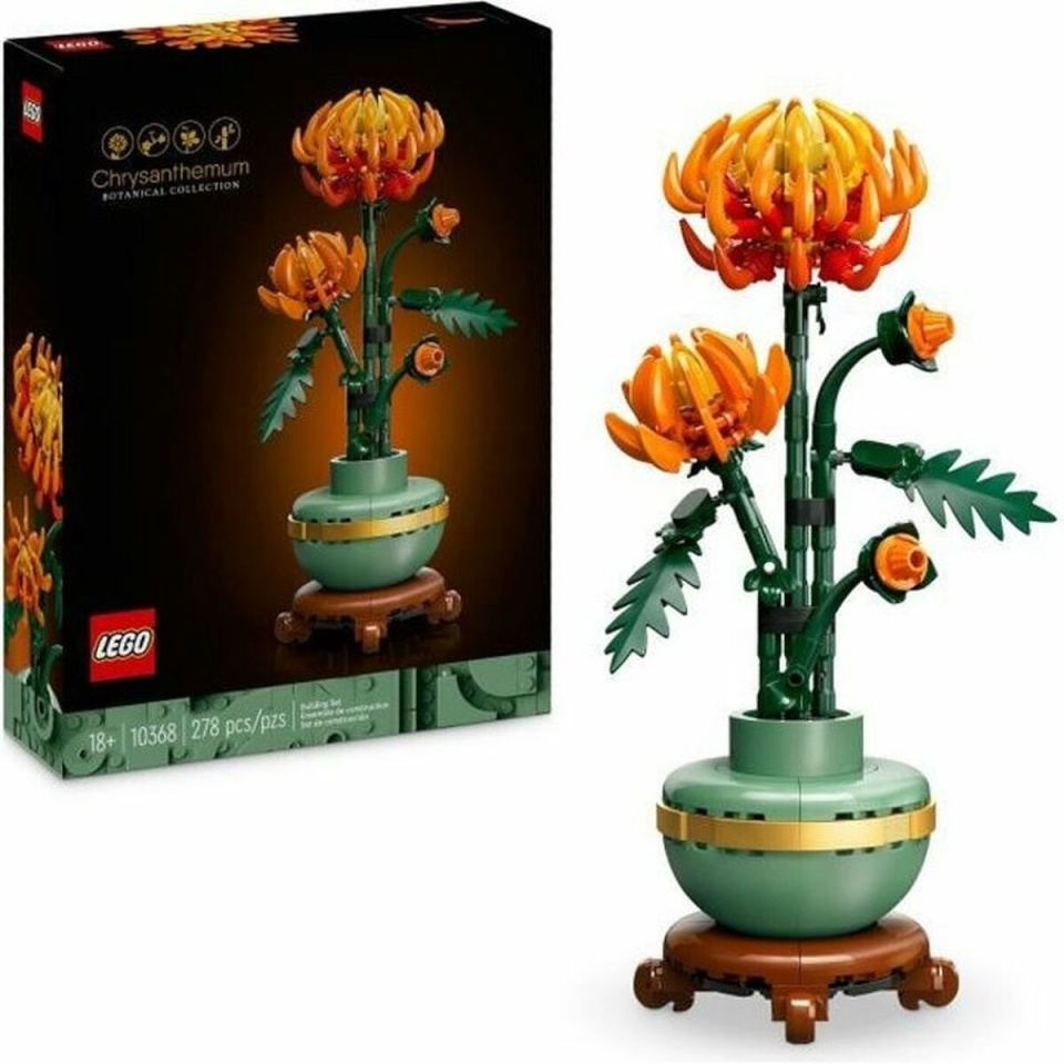Lego klotsid konstruktor 10368 Chrysanthemum Flower Arrangement Mitmevärviline