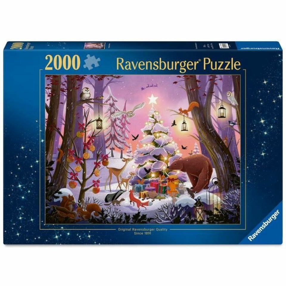 Ravensburger pusle NAVIDAD EN EL BOSQUE 2000-osaline