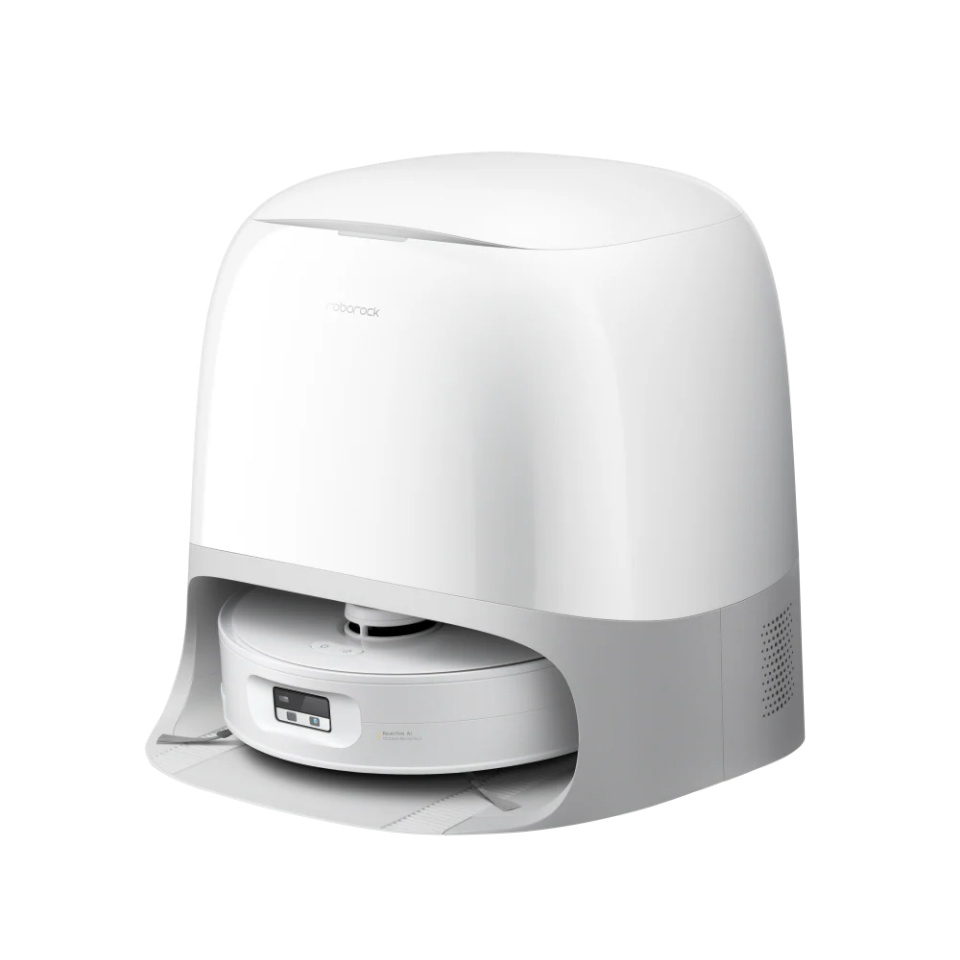 Roborock robottolmuimeja Qrevo Curv 2 Flow White Robot Vacuum Cleaner, valge