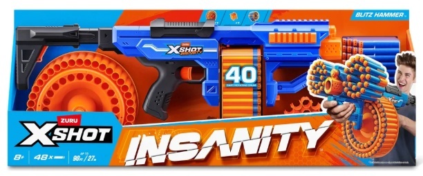XSHOT mängupüstol Insanity Blitz Hammer, 36917