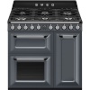 Smeg gaasipliit TR93GR Victoria, 6 x gaas, 3 x elektriahi, aurupuhastus, 90 cm, hall