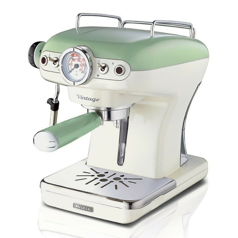 Ariete espressomasin 1389/14 Espresso Vintage Green, roheline