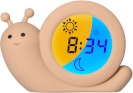 Alecto Baby äratuskell Simon Snail Sleep Rhythm Alarm Clock, beež