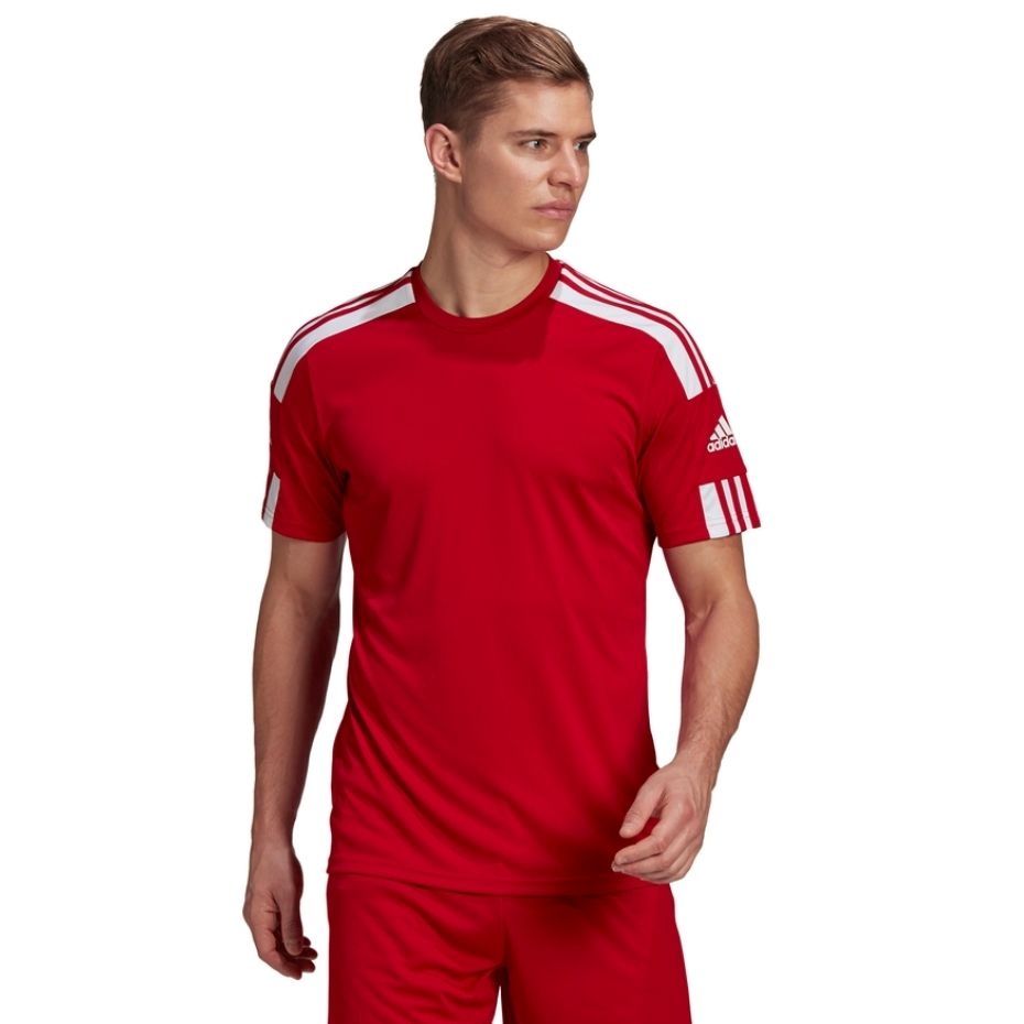 Adidas Teamwear T-särk meestele Squadra 21 Jersey Short Sleeve punane GN5722 suurus XS
