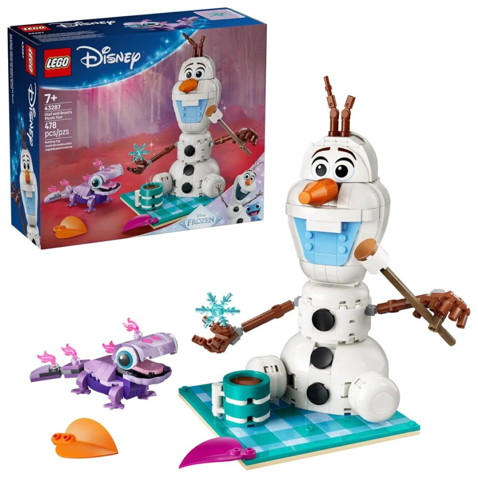Lego klotsid DISNEY 43287 Olaf and Bruni’s Picnic Fun