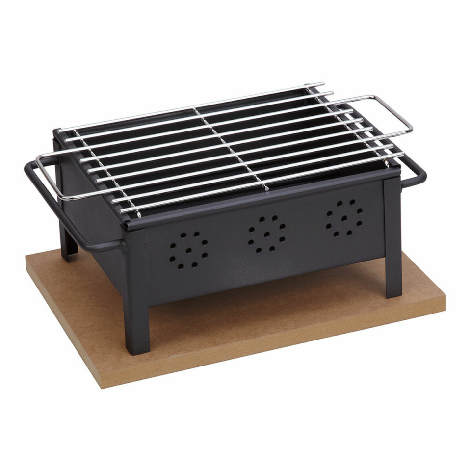 Sauvic Kaasaskantav Barbeque-grill 2905 Laua 25x20cm Raud