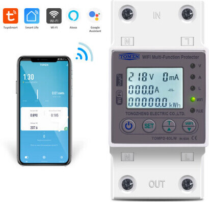 TOMZN PD-63LW WiFi-ga juhitav nutirelee