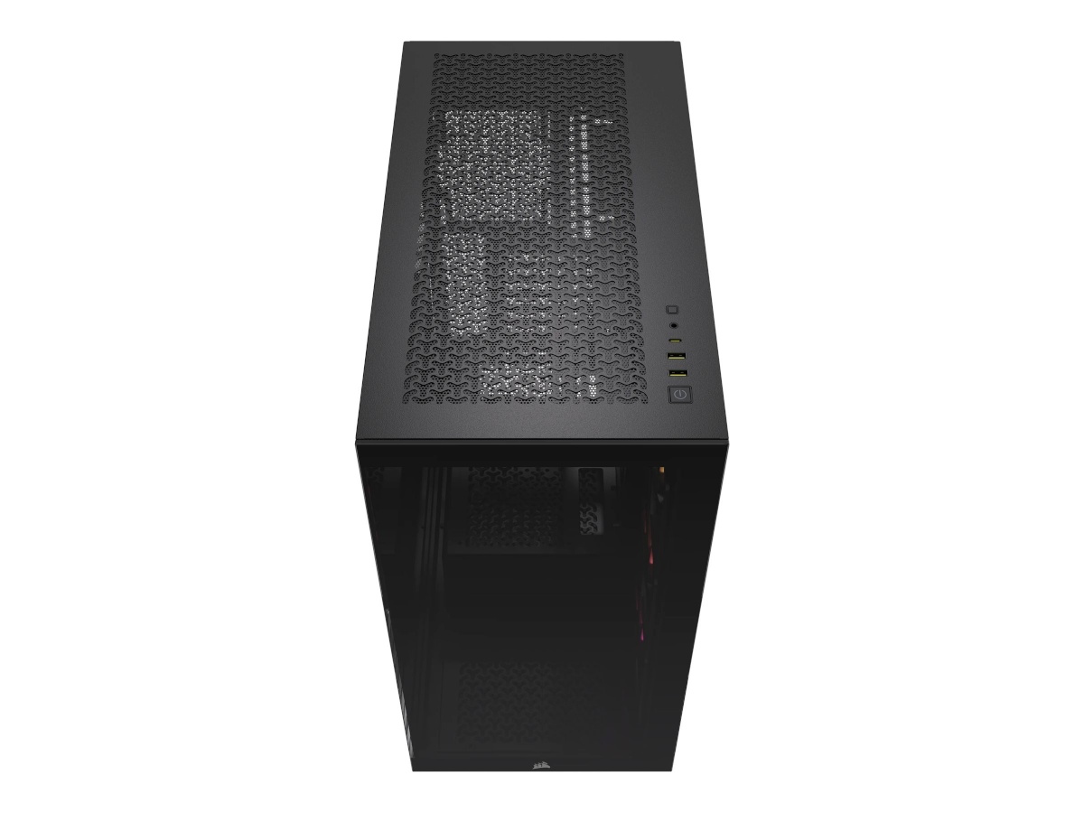 Corsair korpus 3500X ARGB (must, Tempered Glass)