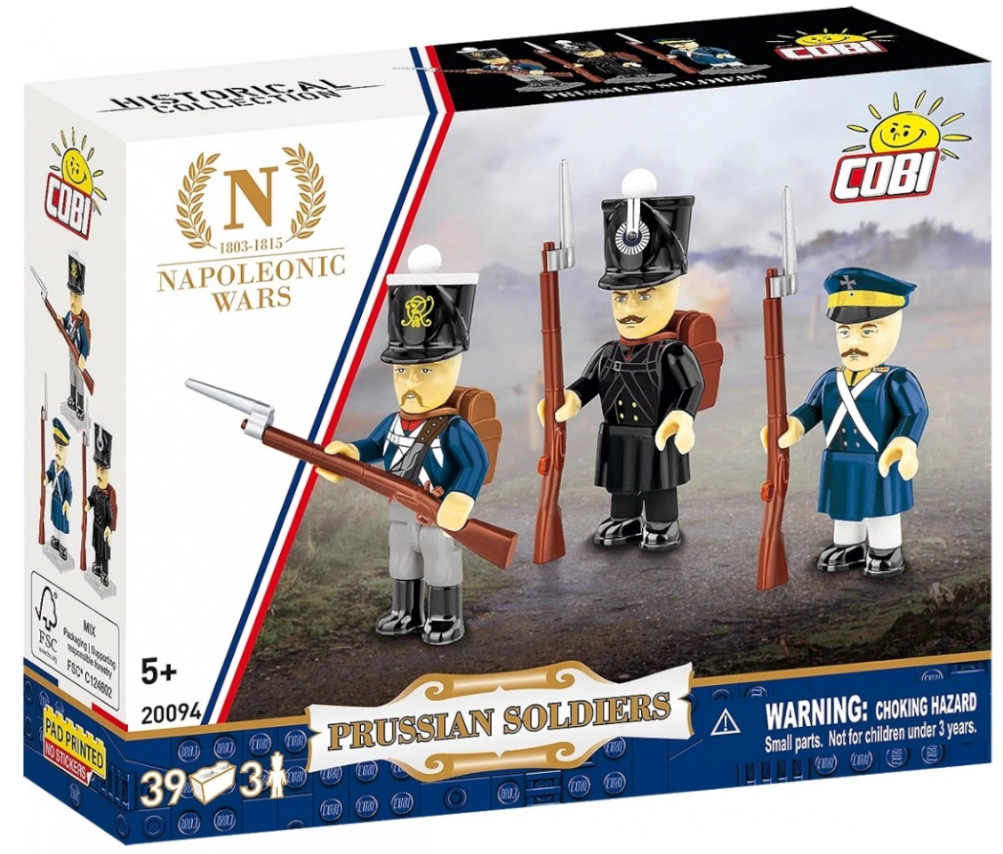 Cobi klotsid Prussian soldiers 39 pieces