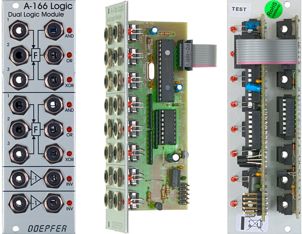 Doepfer A-166 kahe loogikaga moodul Eurorack moodul