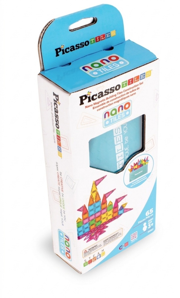 Picasso Tiles PICASSO TILES Magnetiline konstruktor pliiatsikarbiga 65 osa, PN03