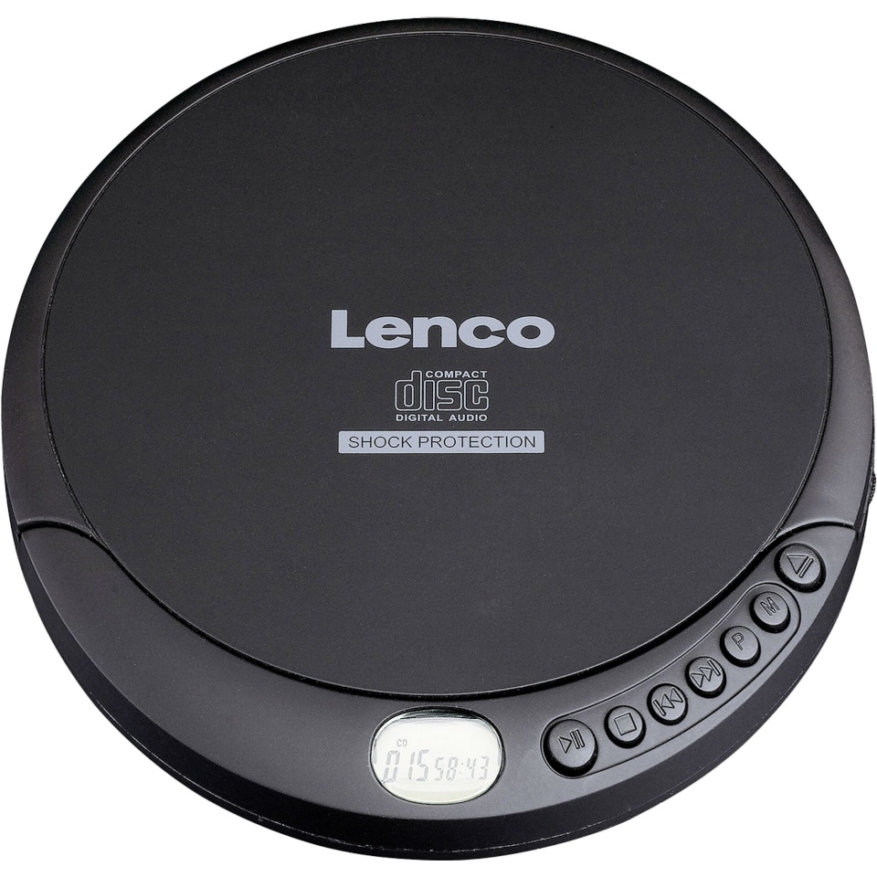 Lenco kaasaskantav CD-mängija CD-200 must