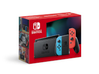 Nintendo mängukonsool Switch Neon-punane/Neon-sinine (2022)