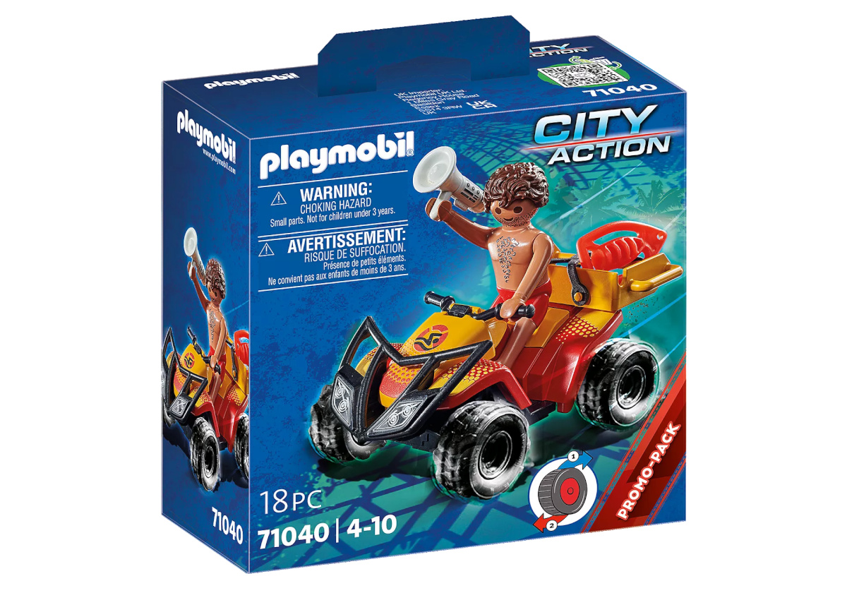 Playmobil klotsid City Action 71040 Beach Patrol Quad 