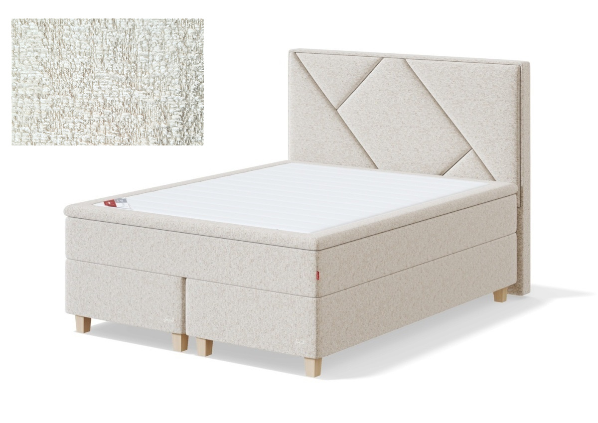 Sleepwell kontinentaalvoodi RED CONTINENTAL, 180x200x50cm, AVOLA beež, keskmine