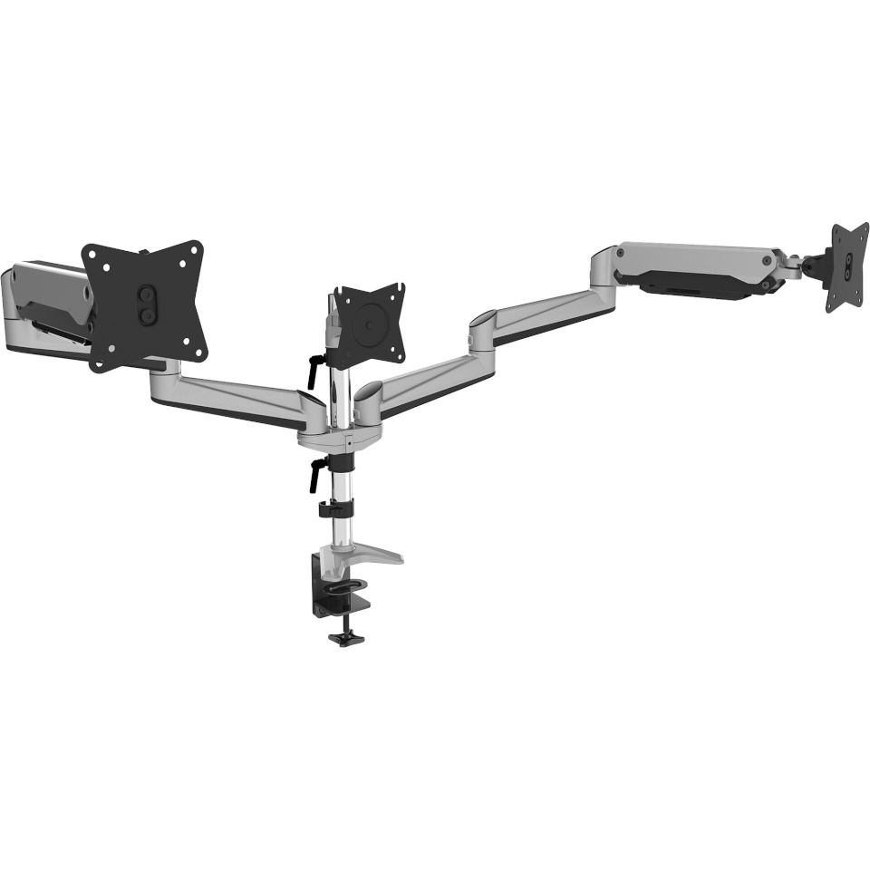 DIGITUS monitori kinnitus Universa Triple Monitor Holder with Gas Spring and Clamp