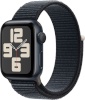 Apple Watch SE (GPS) 40 mm Midnight Aluminium Case with Midnight Sport Loop - (MRE03)