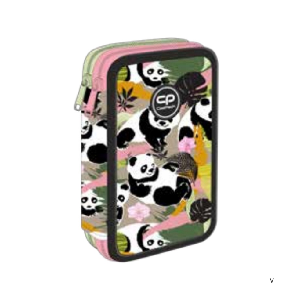 Coolpack pinal, täidetud, 2 lukuga - Jumper 2 Panda Gang