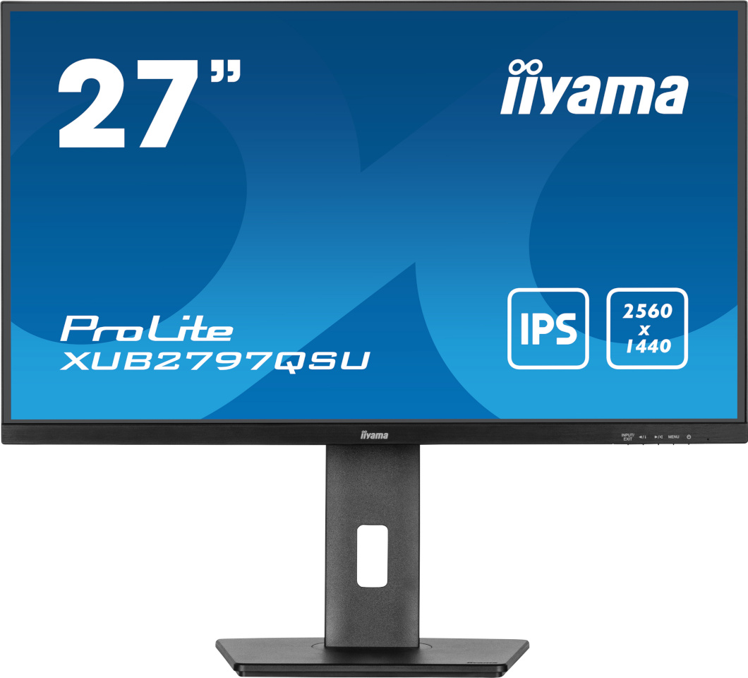 iiyama monitor 68.5cm (27") XUB2797QSU-B2 16:9 HDMI+DP+2xUSB