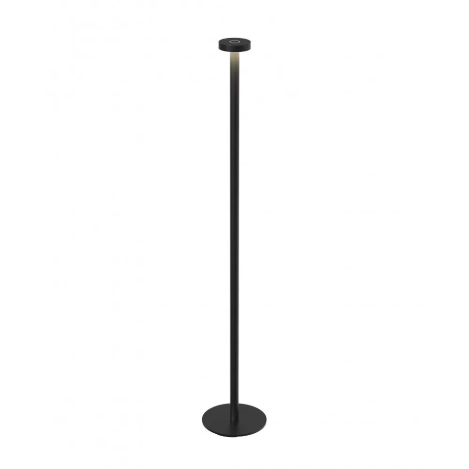 Sompex põrandalamp BORO Battery-Operated Outdoor Floor Lamp, must