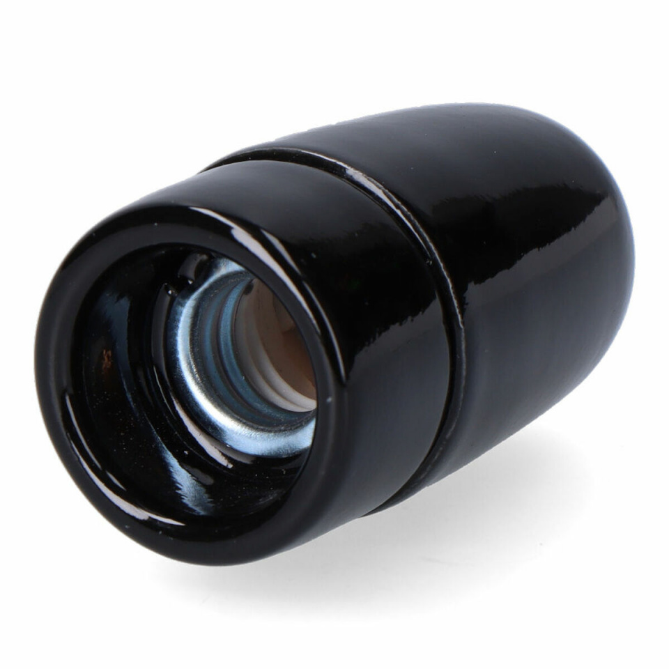 F-line Lambihoidik must 60 W E14 Vintage