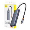 Baseus USB jagaja Hub 5in1 UltraJoy 5-Port (4xUSB 3.0, PD) hall