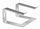 Notebook riser stand 15,6 inches silver