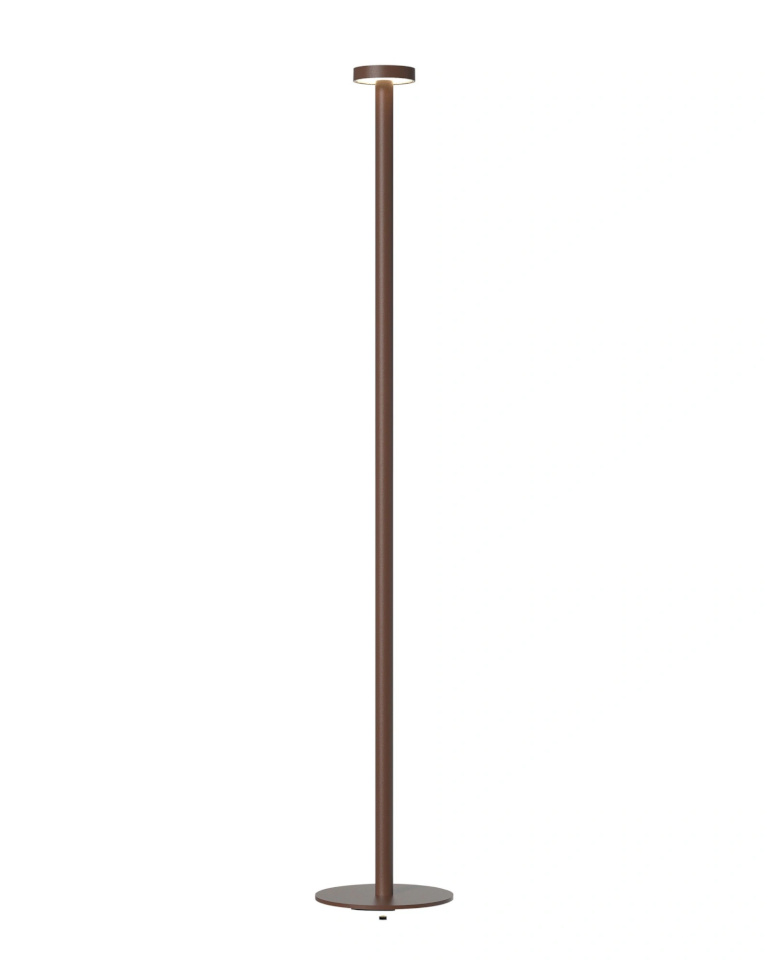 Sompex põrandalamp BORO Battery-Operated Outdoor Floor Lamp, Rust rooste