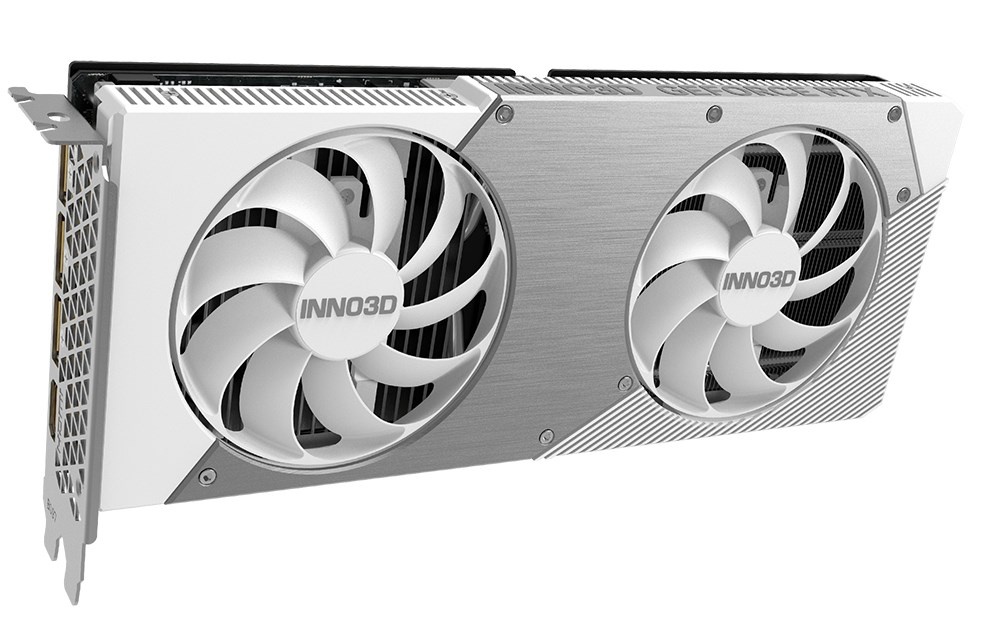 Inno3D videokaart RTX5060 Twin X2 OC valge 8GB GDDR7 HDMI 3x DP