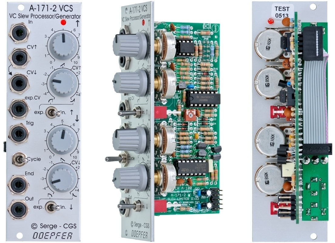 Doepfer A-171-2 pingega juhitav pöördeprotsessor / generaator Eurorack moodul