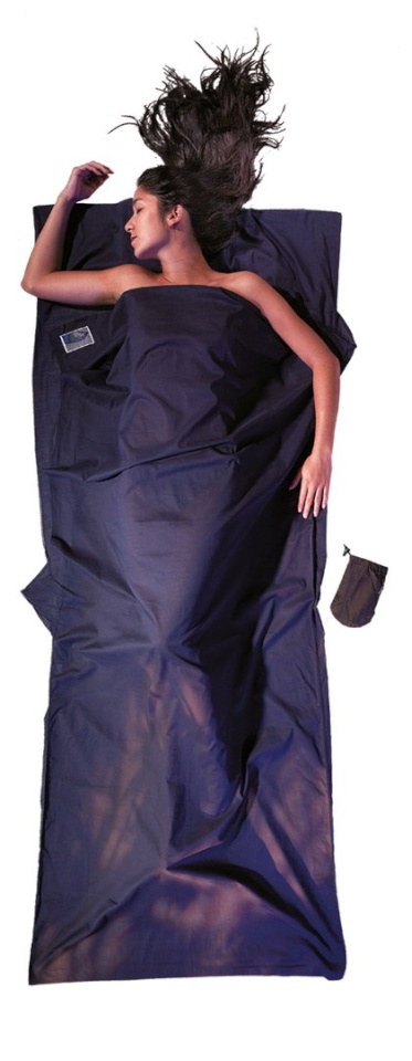 Cocoon magamiskott TravelSheet Rectangular sleeping bag Cotton sinine