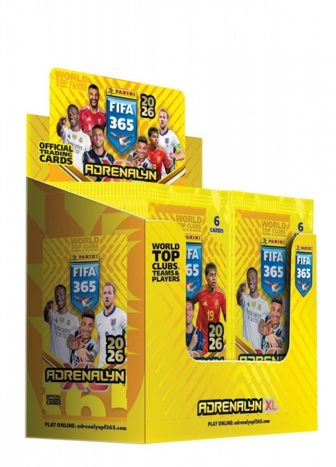 Panini Kolekcja FIFA 2026 Cards display 24 pieces