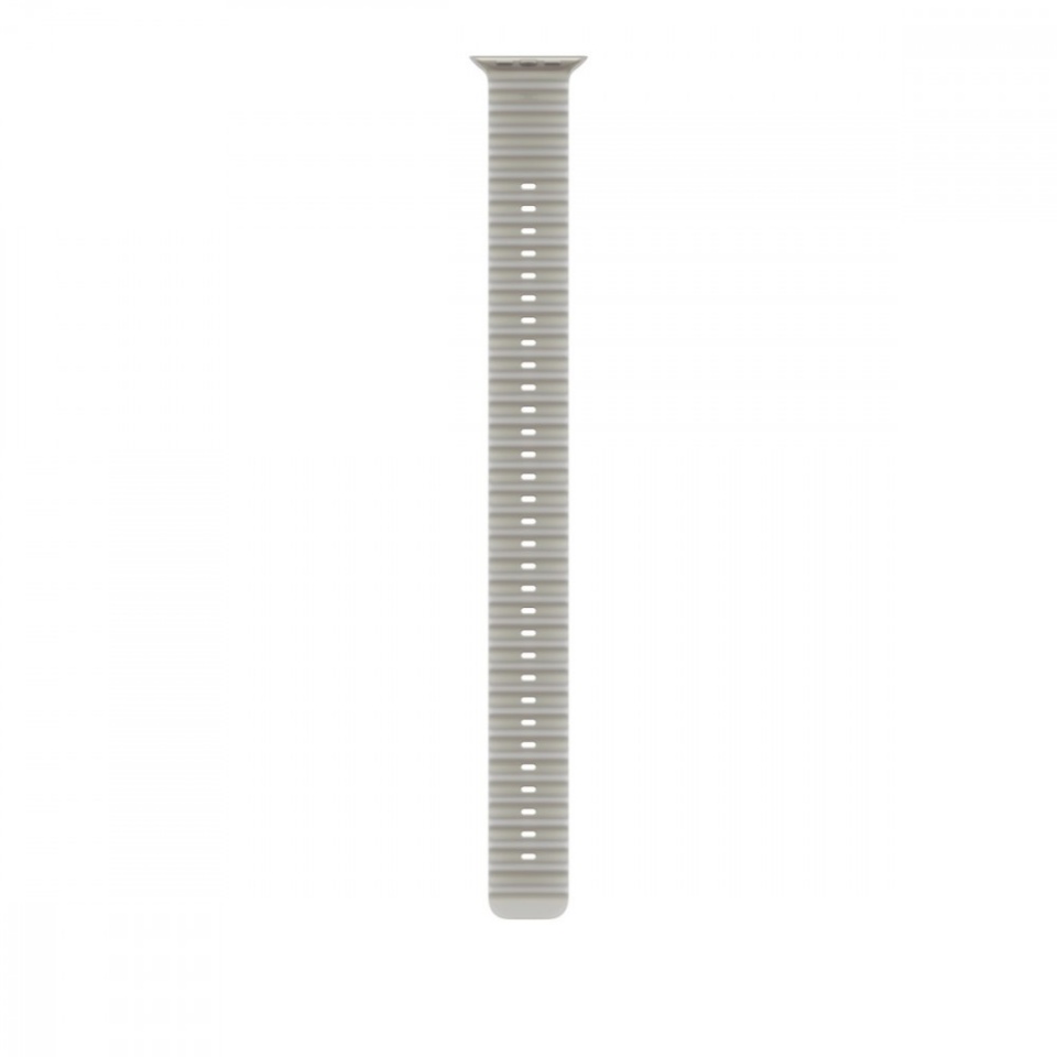 Apple kellarihm Watch 49mm Translucent hall Ocean Band Extension - Natural Titanium Finish