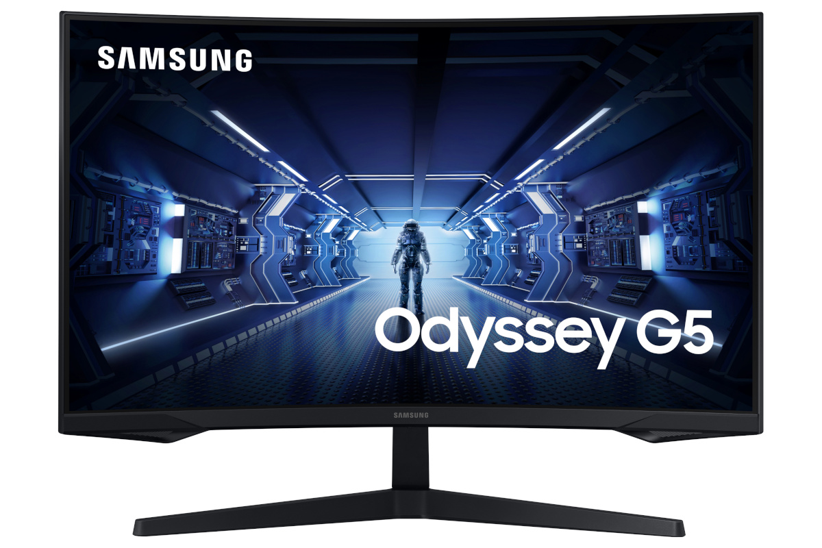 Samsung monitor Odyssey G5 32" Wide Quad HD LED, must