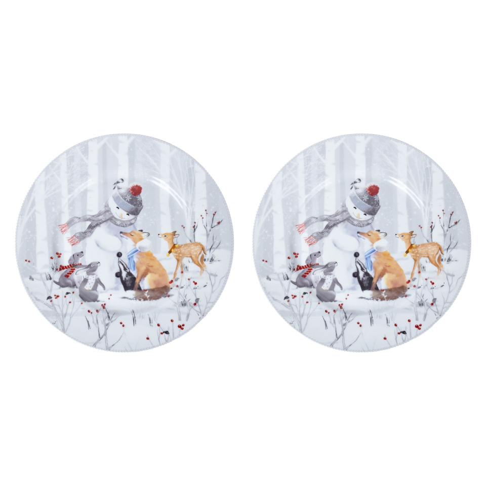 H4Y taldrikud Mia Snow, 26cm, 2tk 