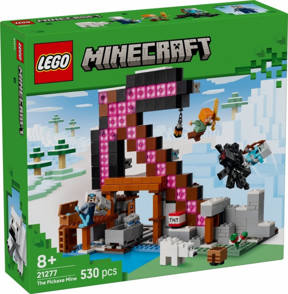 LEGO klotsid 21277 Minecraft Die Spitzhackenmine
