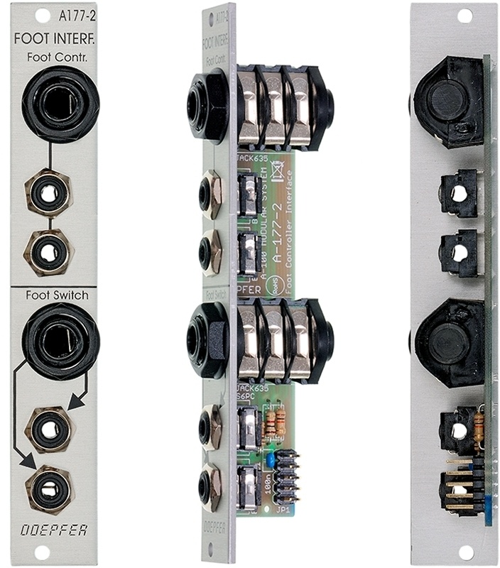 Doepfer A-177-2 väline pedaalikontroller II Eurorack moodul