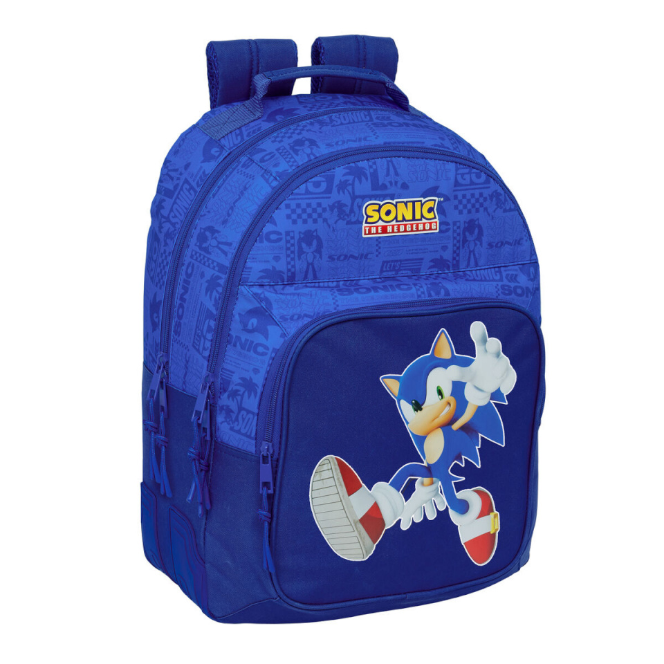 Sonic seljakott sinine 32x42x15cm