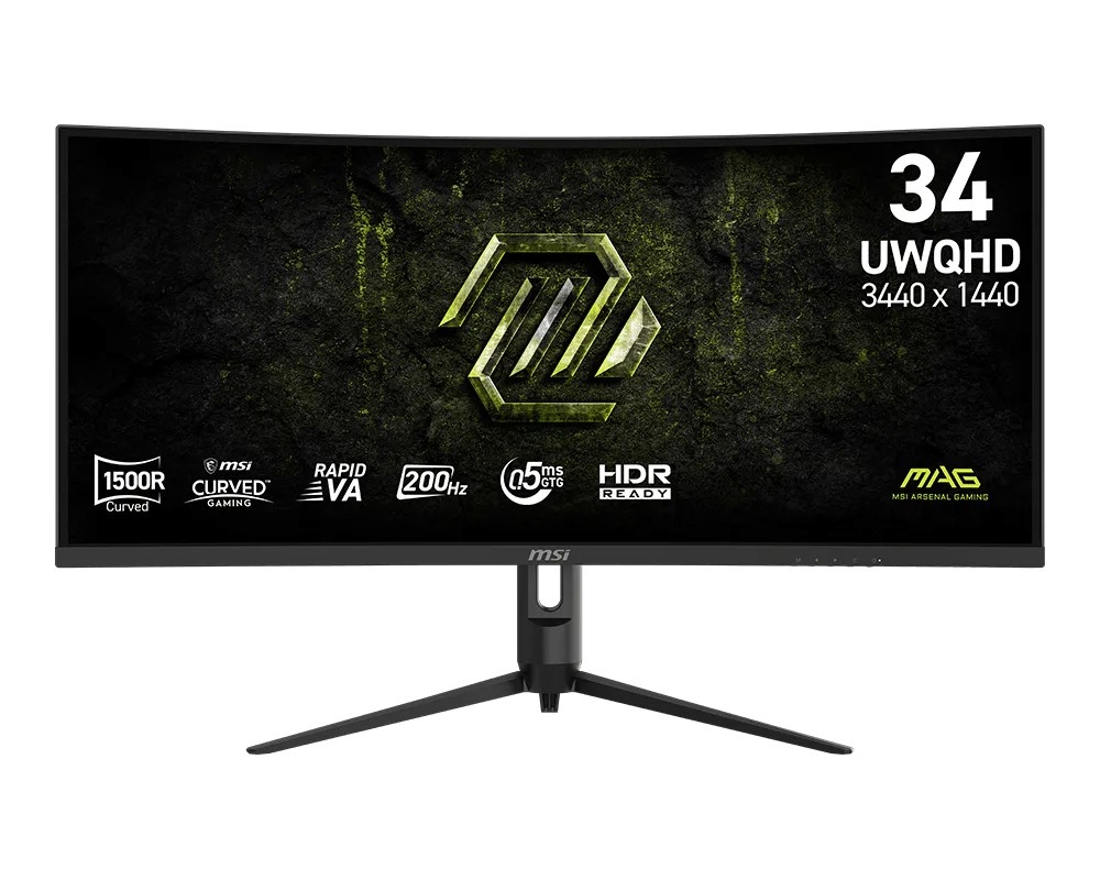 MSI monitor 34 inches MAG 342CQRF E20 UWQHD/Curved/200Hz/must