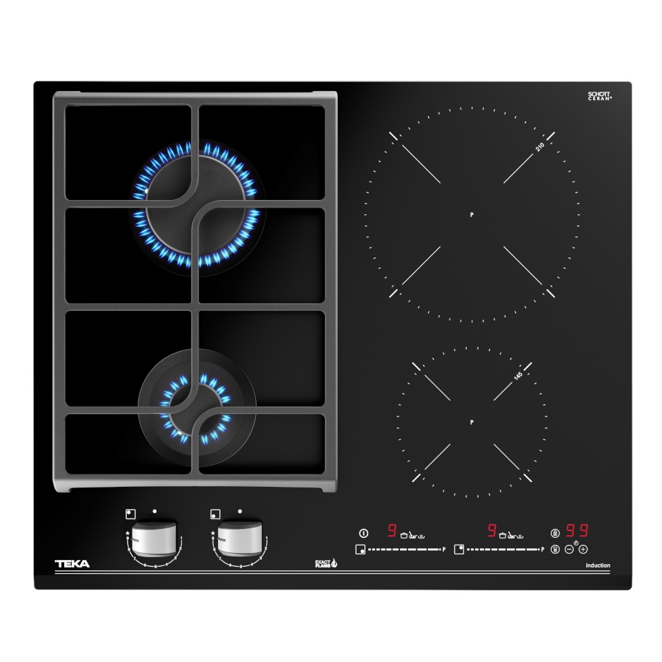 Teka gaasi-induktsioonplaat JZC 64322 ABC BK