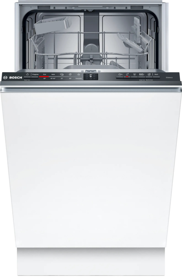 Bosch integreeritav nõudepesumasin SPV2HKX42E Series 2 Fully Integrated Dishwasher, 45cm, valge