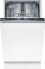 Bosch integreeritav nõudepesumasin SPV2HKX42E Series 2 Fully Integrated Dishwasher, 45cm, valge