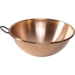 De Buyer kauss inocuivre Copper Bowl with Ring Grip